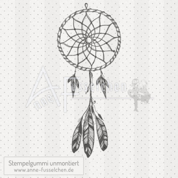 Motivstempel - Traumfänger 02 | anne-fusselchen.de