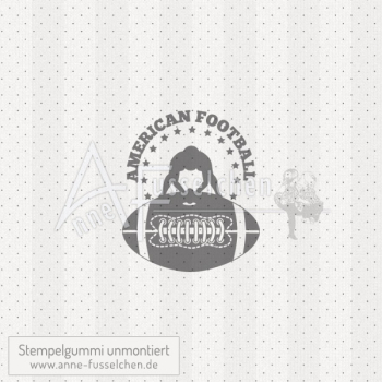 Motivstempel - American Football Label 01 (kl)