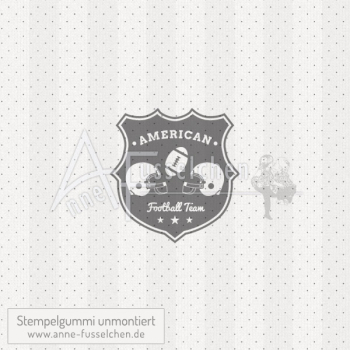 Motivstempel - American Football Label 02 (kl)