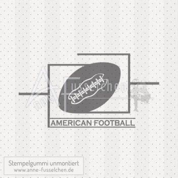 Motivstempel - American Football Label 04