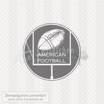Motivstempel - American Football Label 05
