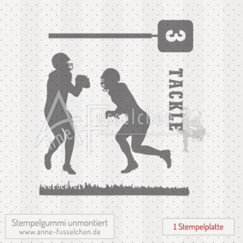 Stempelset - Football-Spieler 04