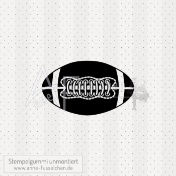 Motivstempel - Football