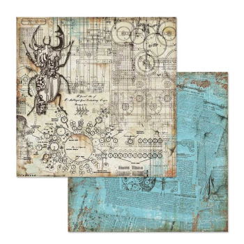 Stamperia - Mechanical Fantasy | Blatt 6