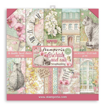 Stamperia - Spring Botanic | Paper Pad 12x12