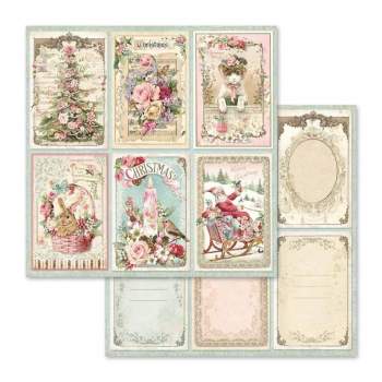 Stamperia - Pink Christmas | Blatt 1