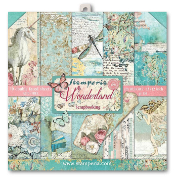 Stamperia - Wonderland | Paper Pad 12x12