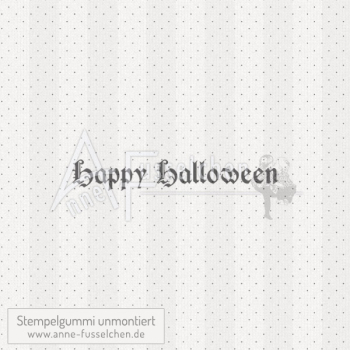 Textstempel - Happy Halloween