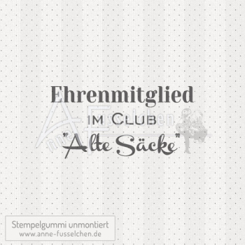 Textstempel - Ehrenmitglied im Club ... 02