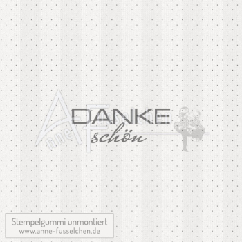 Textstempel - Dankeschön 01