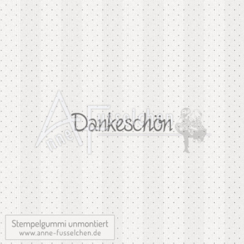 Textstempel - Dankeschön 02