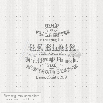 Motivstempel - Vintage Label 02