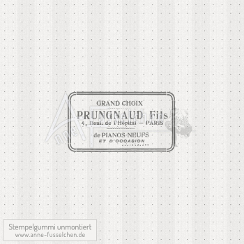 Motivstempel - Vintage Grand Choix Label