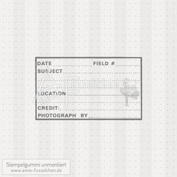 Motivstempel - Vintage Stil Zweig