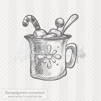 Motivstempel - Marshmallow Pott (gr)