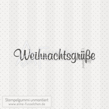 Textstempel - Weihnachtsgrüße 02