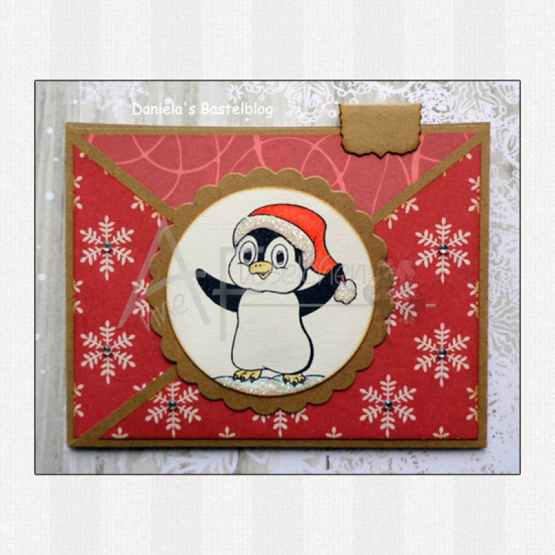 Motivstempel - Pinguin Piepsi (kl)