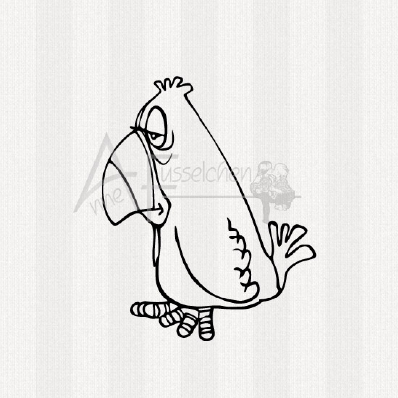 Motivstempel - Vogel Bertram