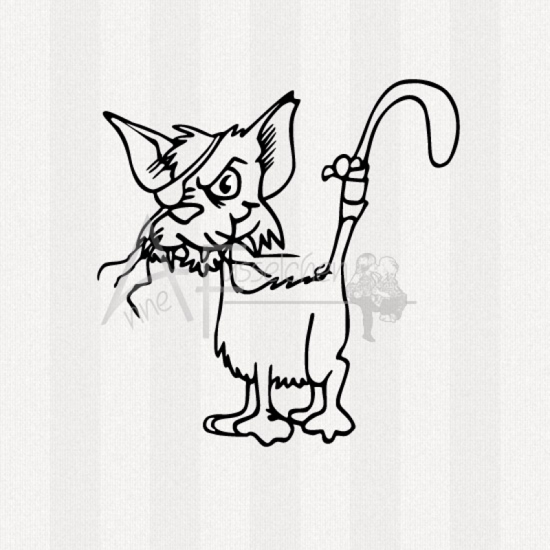 Motivstempel - Kater King