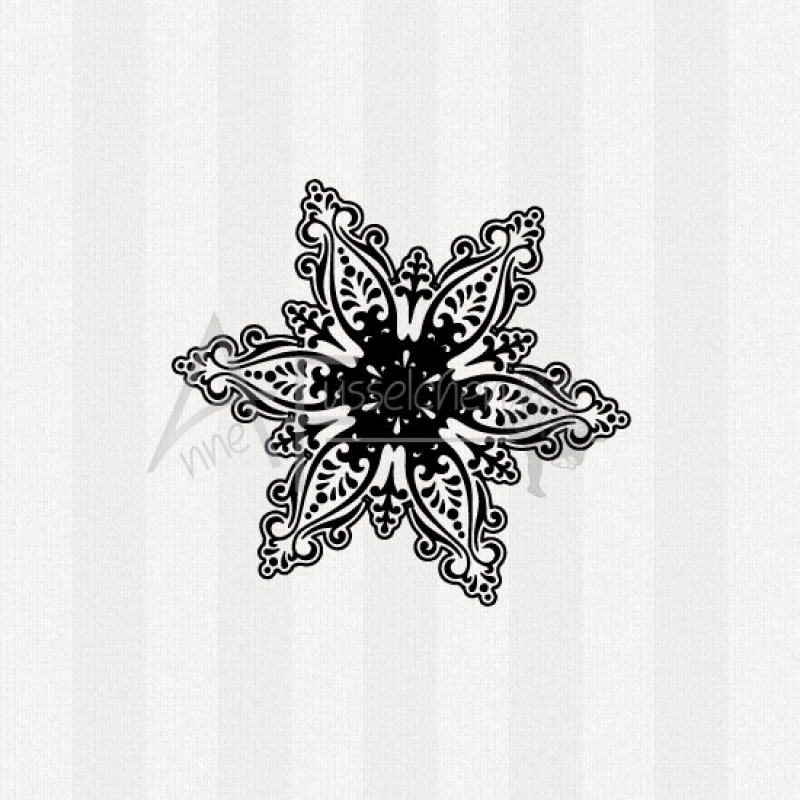 Motivstempel - Schneeflocke 01 (kl)