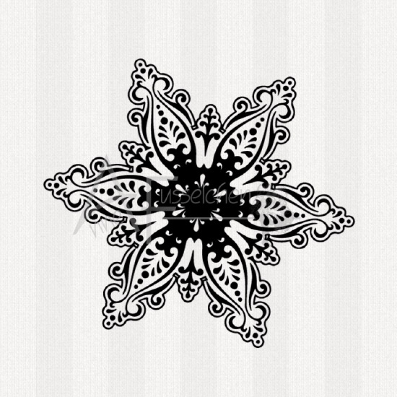 Motivstempel - Schneeflocke 01 (gr)