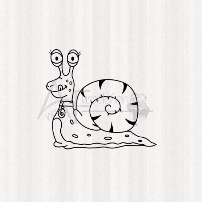 Motivstempel - Schneggerich Bob