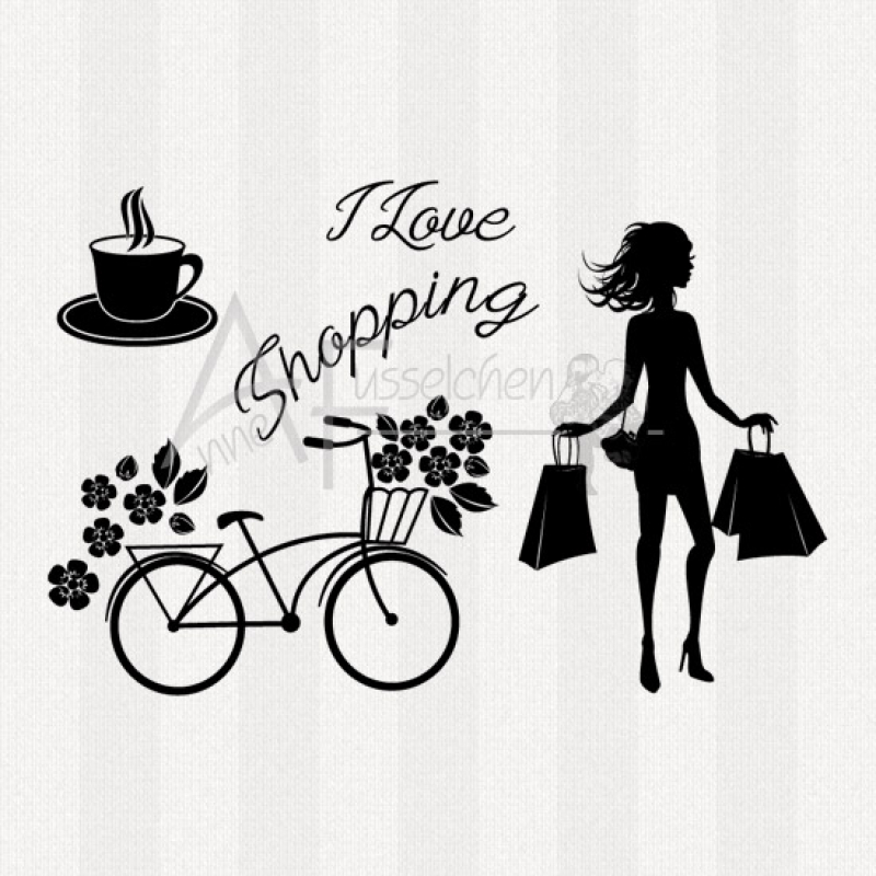 Stempelset - Shopping 06