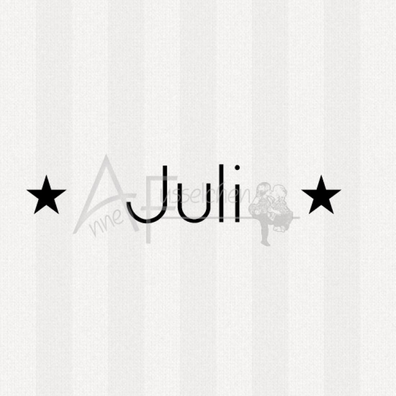 Textstempel - Juli