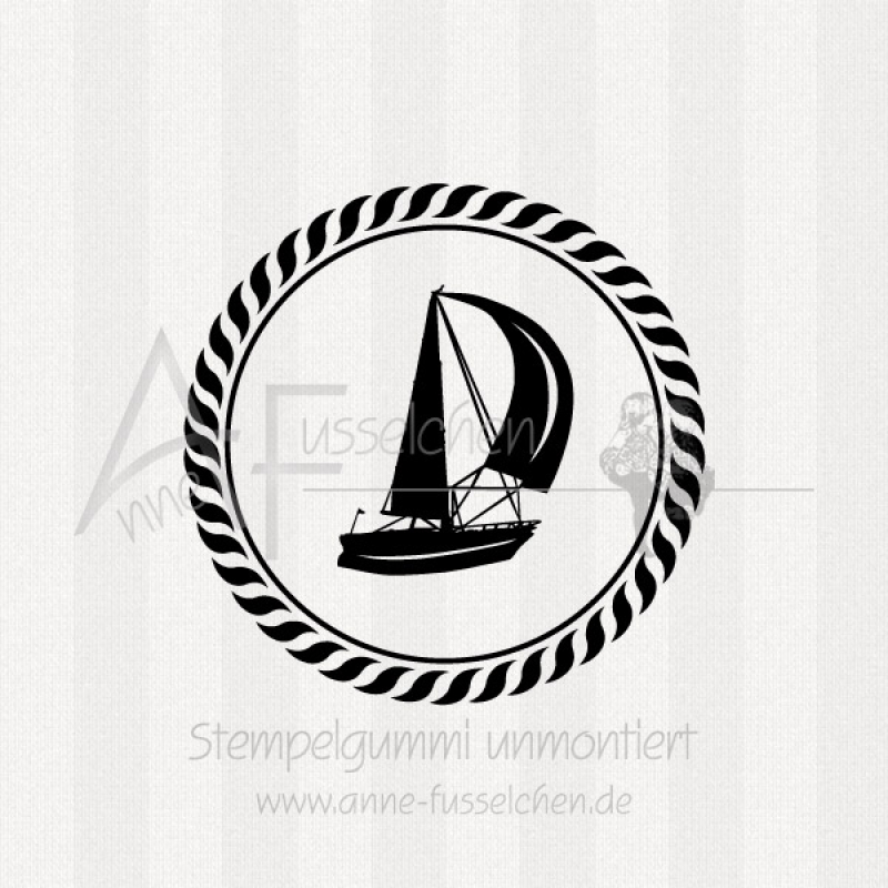 Set - Segelboot | ø 5,0 cm