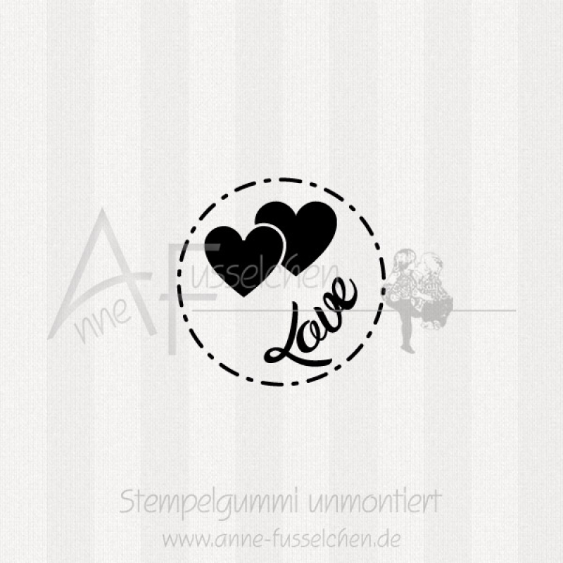 Ministempel - Love 01 | ø 3,0 cm