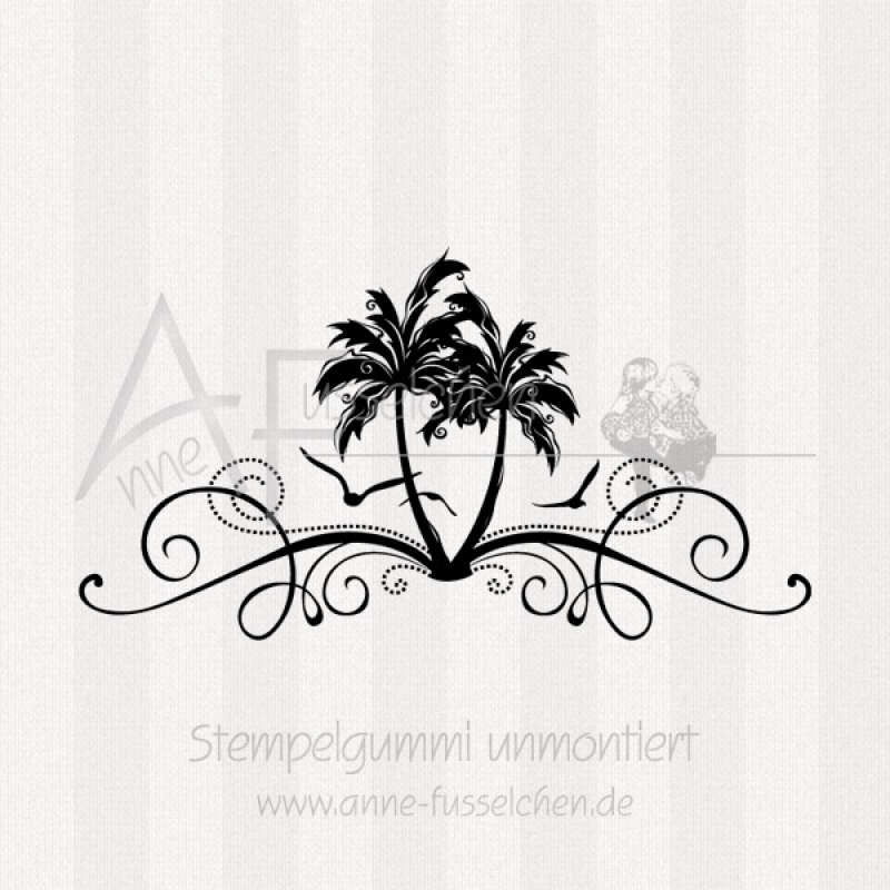 Motivstempel - Palmen