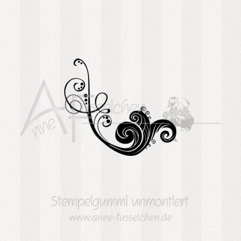 Motivstempel - Welle filigran