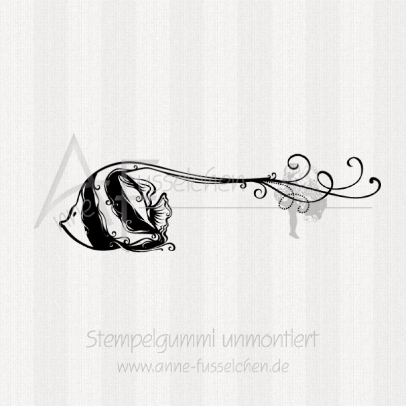 Motivstempel - Fisch filigran
