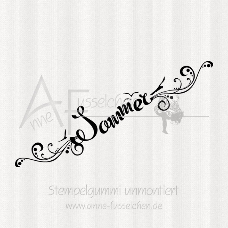 Textstempel - Sommer 01