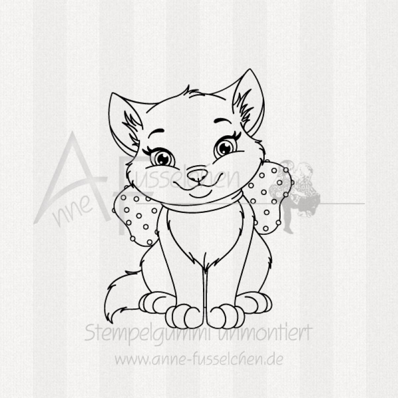 Motivstempel - Katze Kessi 01