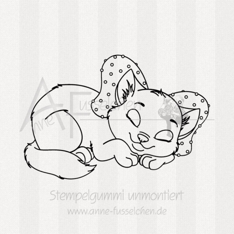 Motivstempel - Katze Kessie 04