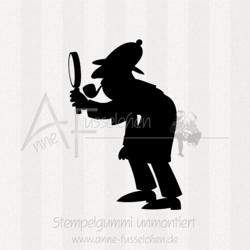 Motivstempel - Detektiv 02