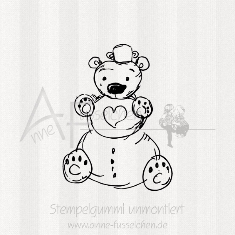 Motivstempel - Schneebär Ole