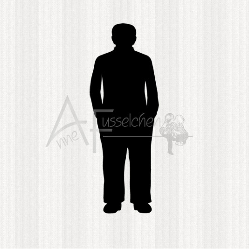 Motivstempel - Mann 01