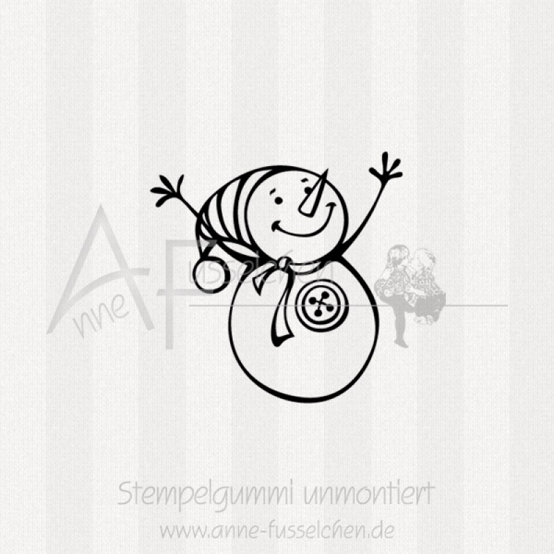 Motivstempel - Kl. Schneemann Jorkin