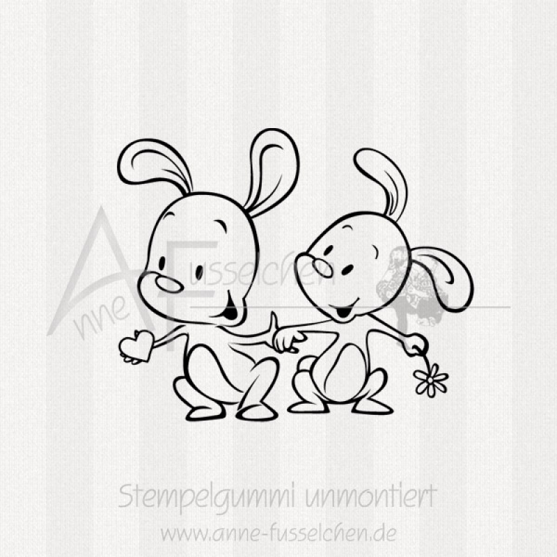 Motivstempel - Beste Freunde 02