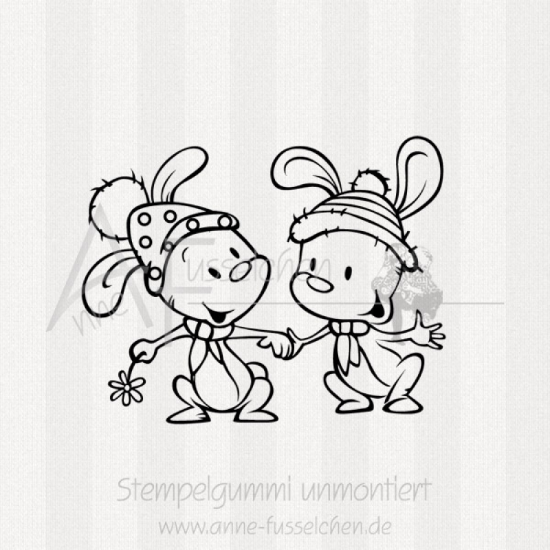 Motivstempel - Beste Freunde 01
