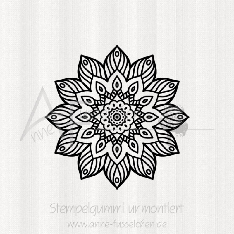 Motivstempel - Mandala 03