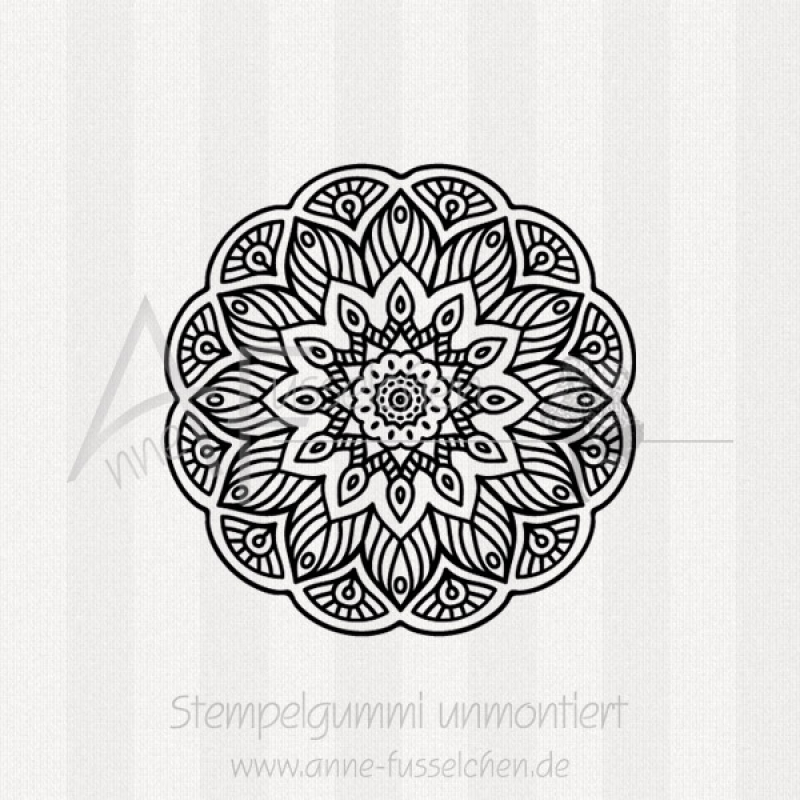 Motivstempel - Mandala 01