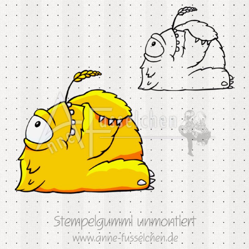 Motivstempel - Grumpy Schrums (gr)