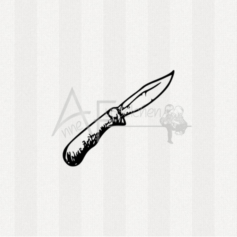 Motivstempel - Messer