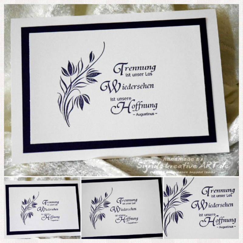 Motivstempel - Floral 04 (kl)