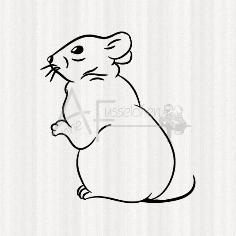 Motivstempel - Maus 01