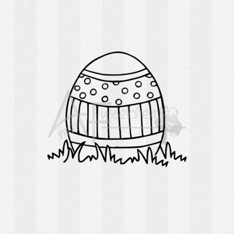 Motivstempel - Osterei 01 (gr)