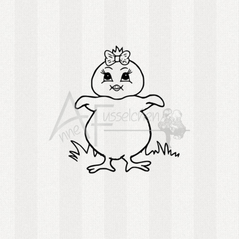 Motivstempel - Küken 01